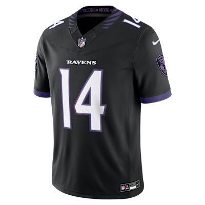 Zay Flowers Baltimore Ravens Men's Nike Dri-FIT NFL Limited Jersey
